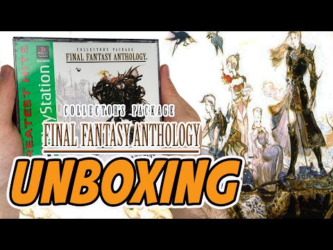 Final Fantasy Anthology (Final Fantasy V+Final Fantasy VI) (PS1) Unboxing