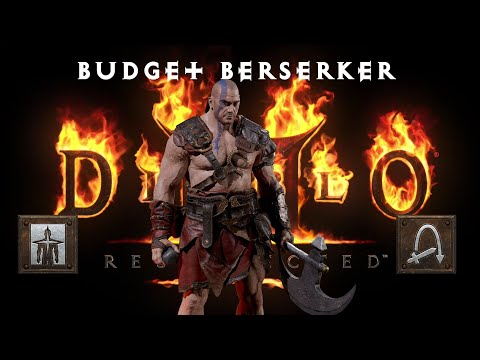 The Budget Berserker Barbarian Build - Diablo 2 Resurrrected - Season 12