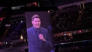 Buena Sera and Just a Gigolo - Michael Buble Live in Las Vegas T-mobile Arena
