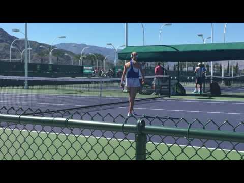 Kayla Day - Practice Courts - Indian Wells 2017