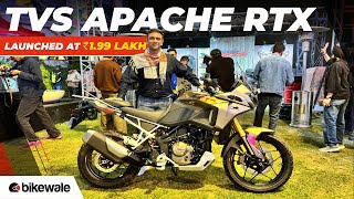 TVS Apache RTX I Walkaround | Design, Features & Details | All You Need to Know! I BikeWale