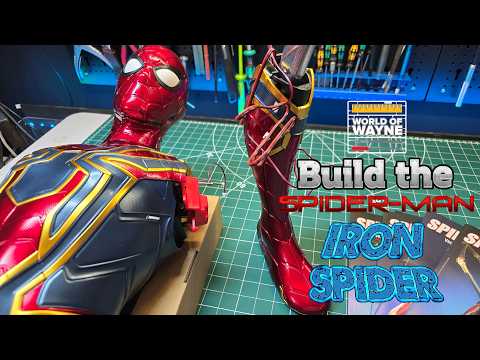 Build the Spider Man Iron Spider - Pack 12 - Stages 57-62