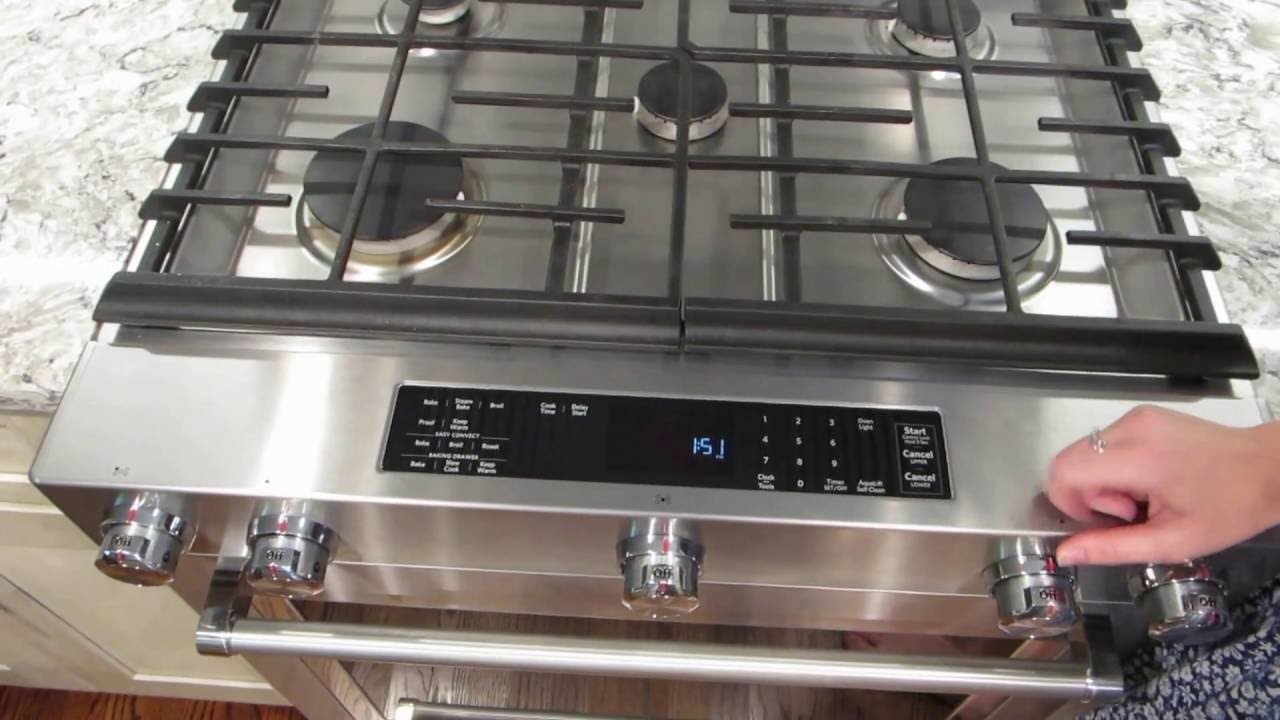 Signature Kitchen Suite SelfCleaning Freestanding Double Oven Dual Fuel Convection Range