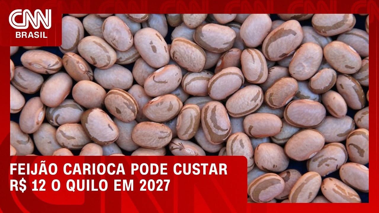 Feijão pode chegar a R$ 12 o quilo em 2027, mesmo com preço alto no campo | CNN PRIME TIME