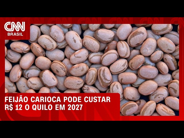 Feijão pode chegar a R$ 12 o quilo em 2027, mesmo com preço alto no campo | CNN PRIME TIME