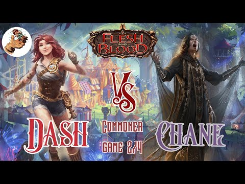 Dash vs Chane: Commoner Armory Game 2/4 - Flesh and Blood TCG Gameplay