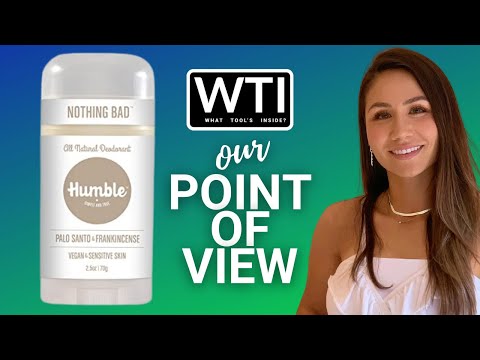 Humble Vegan Deodorant Sticks - WTI product video review