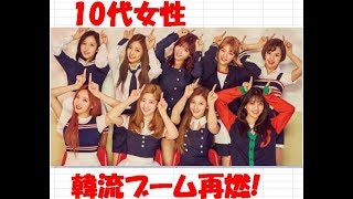 韓流　ブーム　再燃？　10代　若い女性　受けている　なぜ？