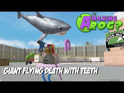 Amazing frog? Giant flying death with teeth (Magical Mystery Toilet update)