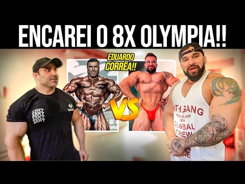 EDUARDO CORREA FOI MEU TREINADOR POR UM DIA!! *encarei a lenda do bodybuilding*