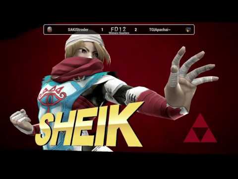 FD12 Winners Quarters - SAK|Stroder (Sheik/Cloud) vs TG|Apachai (Bayonetta/Pit/Ryu)