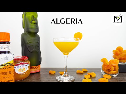 COMO FAZER DRINK COM GELÉIA DE DAMASCO E PISCO - ALGERIA! 🍹🍹🍹🍹🍹🍹