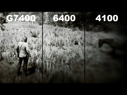 G7400 vs i5 6400 vs R3 4100