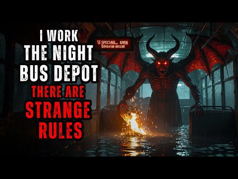 "I Work the Night Bus Depot. There Are Strange Rules" Creepypasta Horror