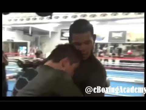 Wrestling tip for better boxing on the inside — ft. Roberto Duran, Gennady Golovkin, Coach Kolat