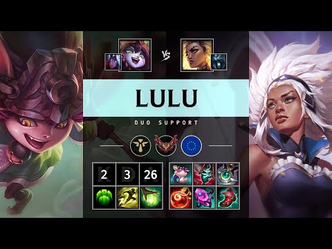 Lulu Support vs Rell - EUW Grandmaster Patch 25.05