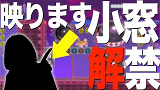 【解禁】初めての小窓配信はおそらく事故ると思いますw