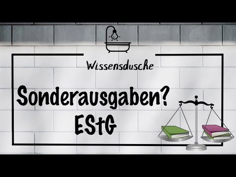 Was versteht man unter Sonderausgaben? I Wissensdusche