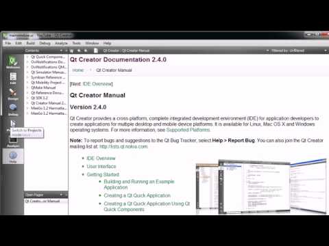 C++ GUI with Qt Tutorial - 3 - Qt Creator Modes