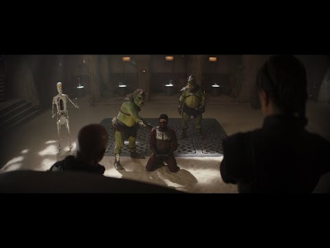 Boba & Fennec interrogate Assassin of the Night Wind - The Book of Boba Fett (2021)