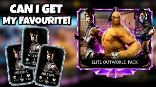 MK Mobile. HUGE Elite Outworld Pack Opening. SO MANY PACKS! Can I Get My Favourite Diamond Character