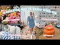a relaxing home vlog *cleaning, gardening, self care  & more*
