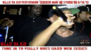 Gillie Da Kid Performs CHICKEN MAN @ Studio 98 Nite Club Phila, PA 06 14 12