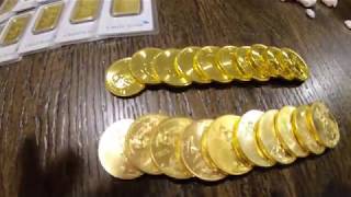 Download lagu 10 more ounces of Gold Coins [American Eagles] unboxing 2019 mp3