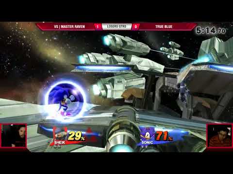 VS Weekly 6/21/18 - Losers Qtrs - VS | Master Raven (Sheik) vs True Blue (Sonic) - Smash 4