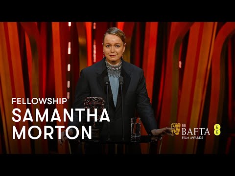 Samantha Morton collects her BAFTA Fellowship Award | EE BAFTA Film Awards 2024