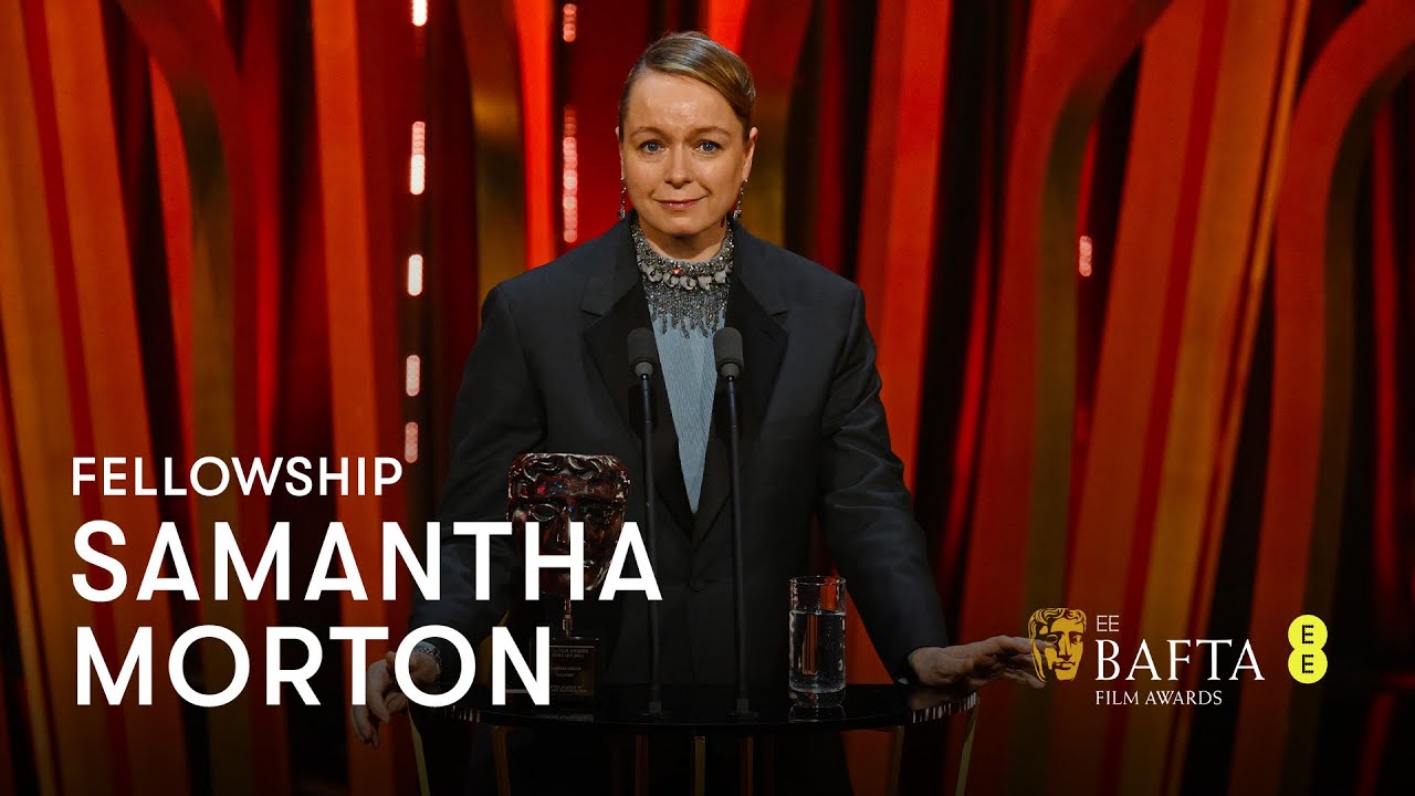 Samantha Morton collects her BAFTA Fellowship Award | EE BAFTA Film Awards 2024 thumnail
