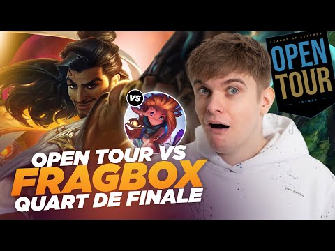 RHOBALAS : QUART DE FINALE OPENTOUR VS FRAGBOX - AKSHAN VS ZOE  | LOL FR