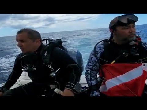 MONA ISLAND/ISLA DE MONA PUERTO RICO PART2. FIRST DIVE AT THE WALL