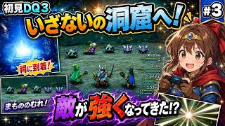 【初見DQ3リメイク】いざないの洞窟へ！レベル上げしながら祠を目指すまったり冒険☆#3