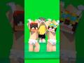 Help Nico and Cash choose!! Caramelldansen #matthewcraft #minecraft #shorts #cash