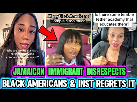 JAMAICAN Immigrant Tries To Check BLACK FOLKS But Gets CHECKED Instead #blackamericans #us 