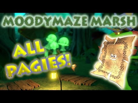 Yooka-Laylee - Moodymaze Marsh Pagies