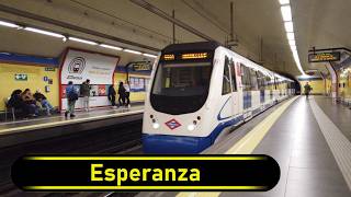 Metro Station Esperanza - Madrid 🇪🇸 - Walkthrough 🚶
