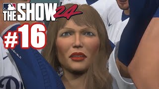 TAYLOR SWIFT EARNS THE RESPECT OF HER TEAMMATES! | MLB The Show 24 | Road to the Show #16