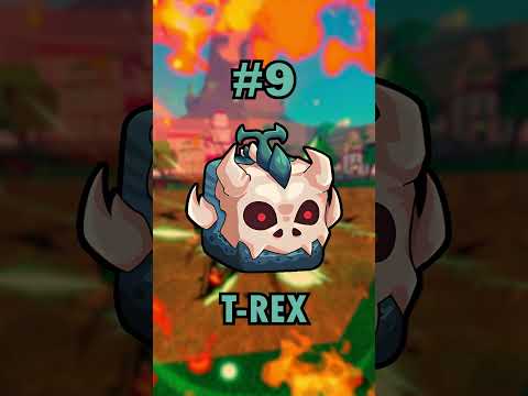 Top 10 Fruits for Leviathan Hunt #bloxfruits