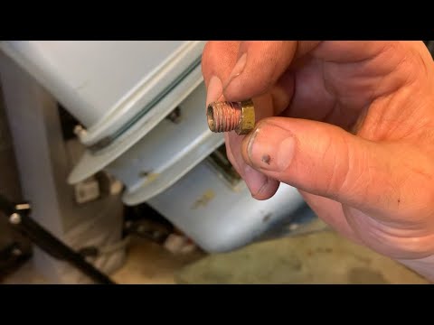 Seized shift shaft linkage removal 30hp Evinrude