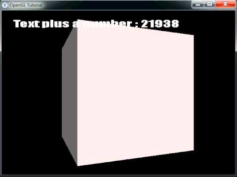 OpenGL Tutorial 8 - Text