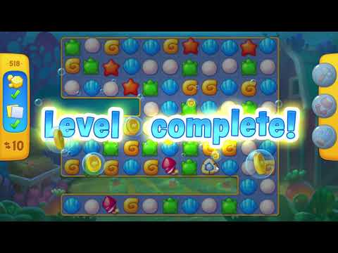 Fishdom 518 Level - NO BooSTERS