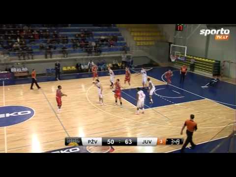 SportoTv.lt: BBL, Pasvalio "Pieno Žvaigždės"-Utenos "Juventus"