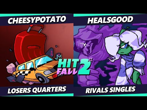 Hitfall 2 Workshop Top 8 - CheesyPotato (Suitcase) Vs. HealsGood (Valley & Death) Rivals of Aether