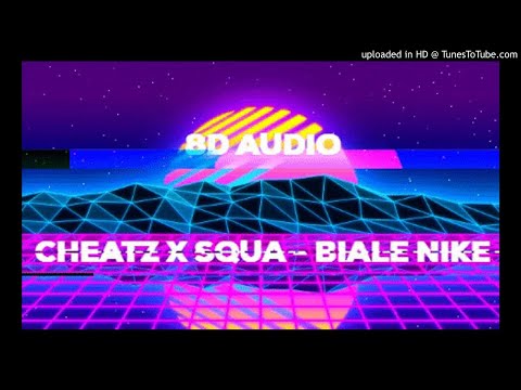 Cheatz x squa - białe nike 8D AUDIO