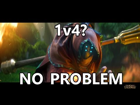 Rift Moments 3: God Mode AP Jax 1v4 - URF Mode