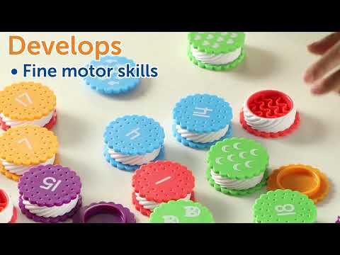 Slide 7 - Mini Number Cookies (video)