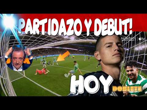 PARTIDAZO James Rodriguez Minnesota vs Cincinnati ( DEBUT SOÑADO) | DOBLETE COLOMBIANO