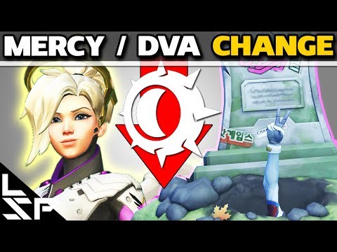 MERCY & DVA CHANGES | Hero Balance Update - Tracer Overwatch DM Gameplay